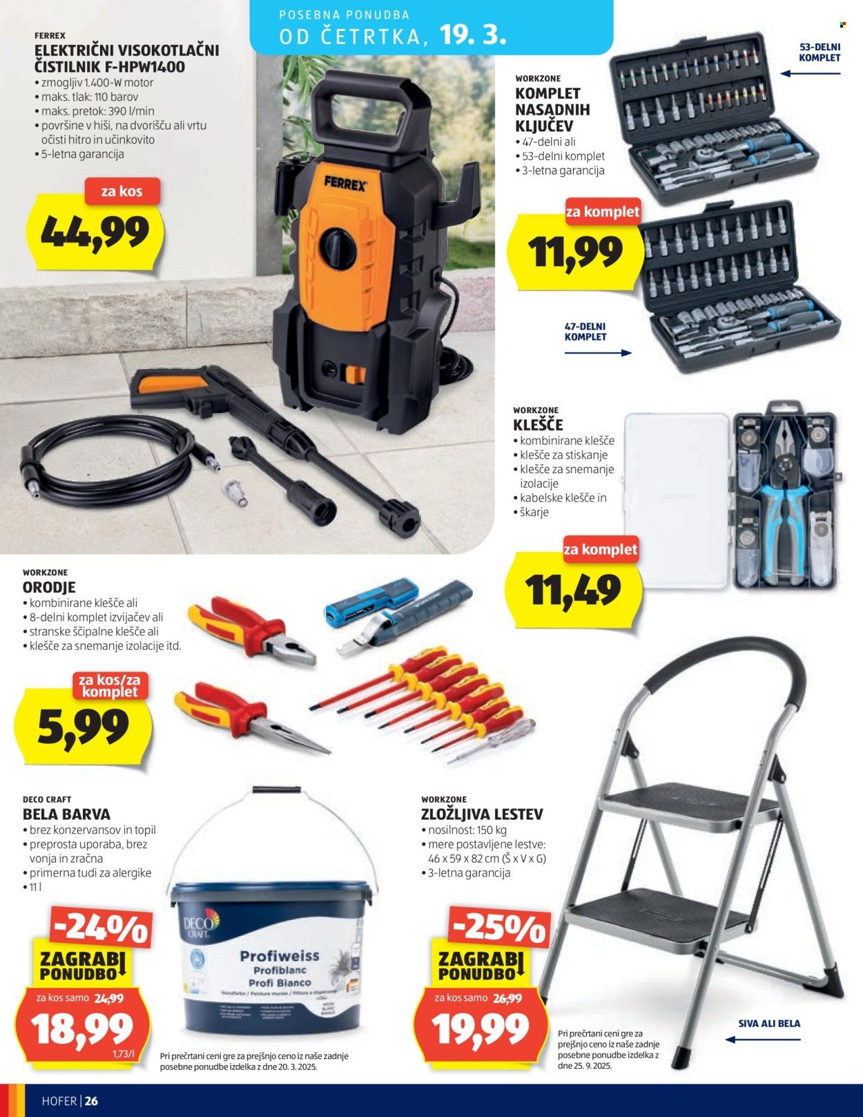 HOFER katalog - Od srede, 11. 3. 2026 (2026-03-11 - 2026-03-19)