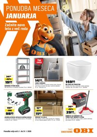 OBI katalog - Od torka, 6. 1. 2026 (2026-01-06 - 2026-01-31)