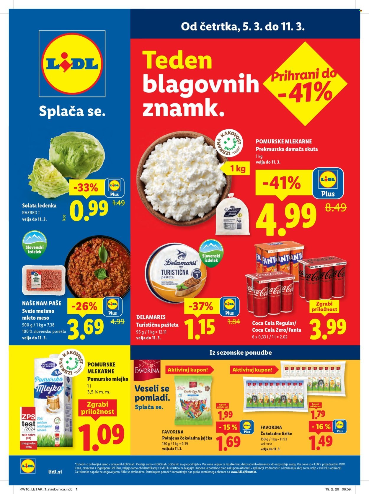 LIDL katalog - Od četrtka, 5. 3. 2026 (2026-03-05 - 2026-03-11)