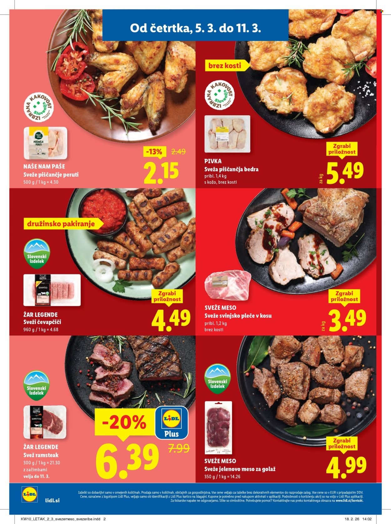 LIDL katalog - Od četrtka, 5. 3. 2026 (2026-03-05 - 2026-03-11)