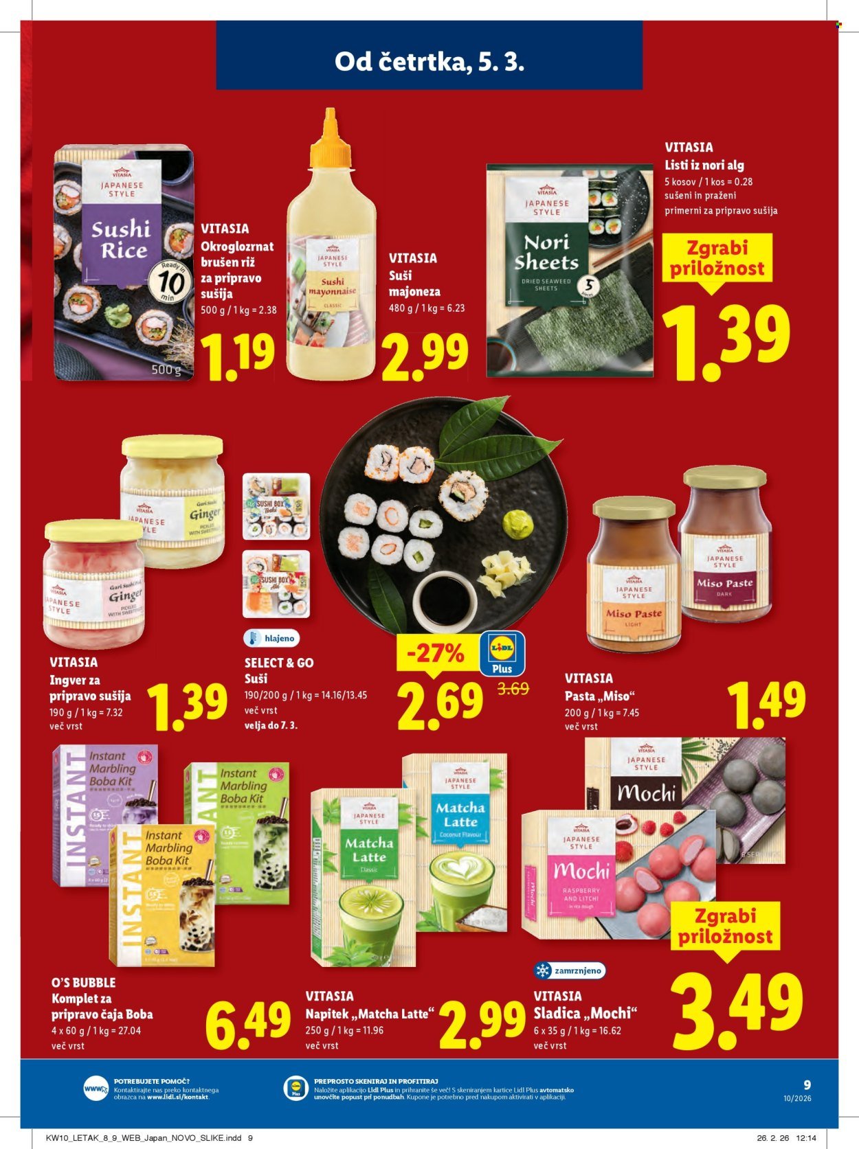 LIDL katalog - Od četrtka, 5. 3. 2026 (2026-03-05 - 2026-03-11)