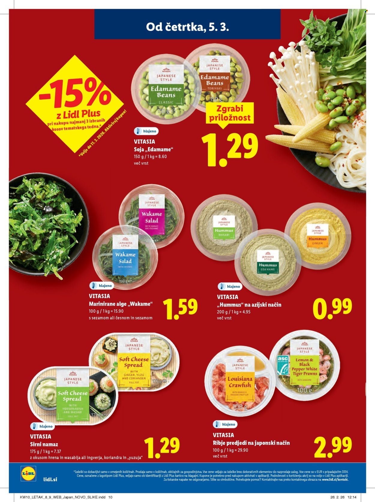 LIDL katalog - Od četrtka, 5. 3. 2026 (2026-03-05 - 2026-03-11)