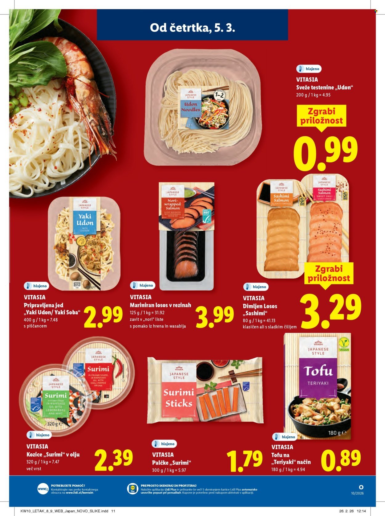LIDL katalog - Od četrtka, 5. 3. 2026 (2026-03-05 - 2026-03-11)