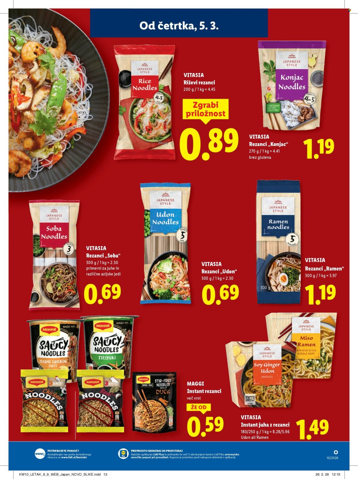 LIDL katalog - Od četrtka, 5. 3. 2026 (2026-03-05 - 2026-03-11)