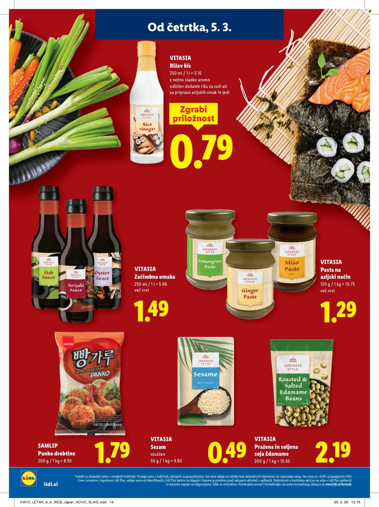 LIDL katalog - Od četrtka, 5. 3. 2026 (2026-03-05 - 2026-03-11)
