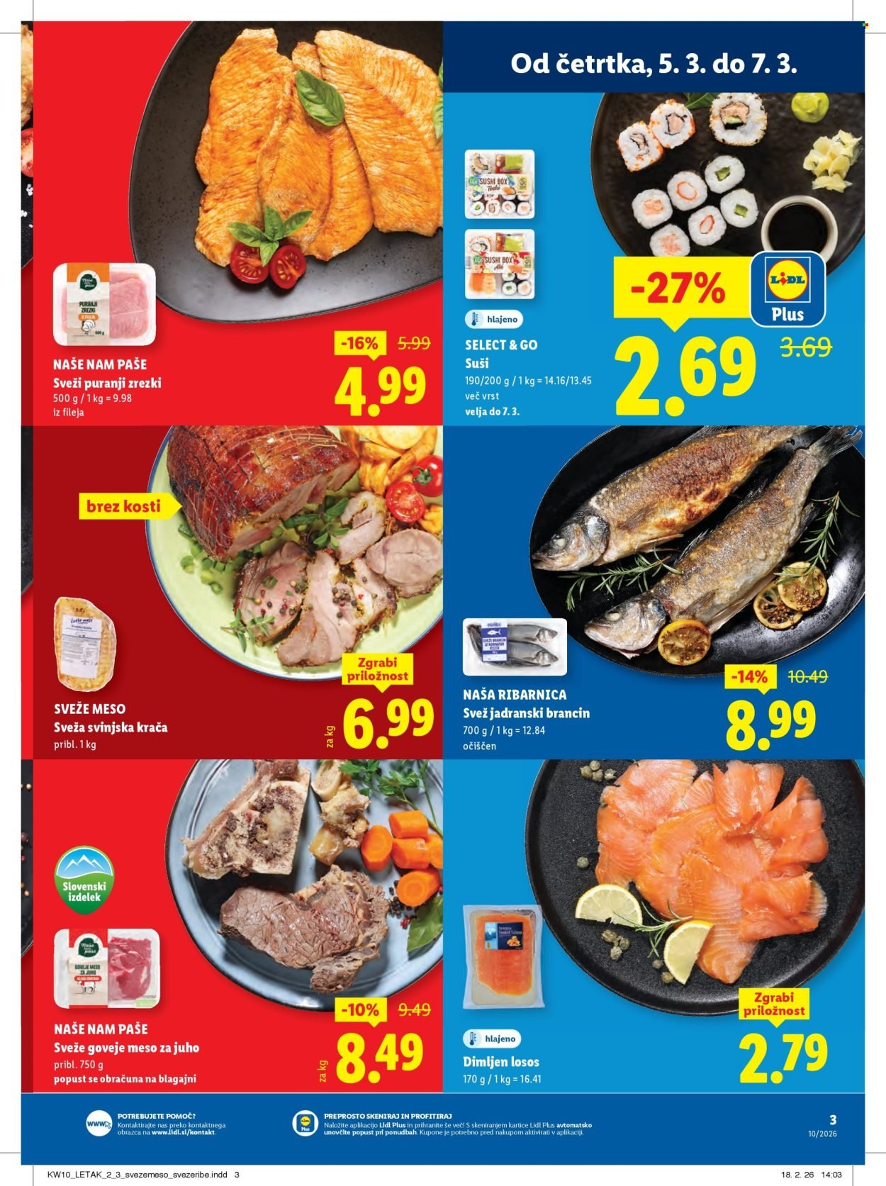 LIDL katalog - Od četrtka, 5. 3. 2026 (2026-03-05 - 2026-03-11)