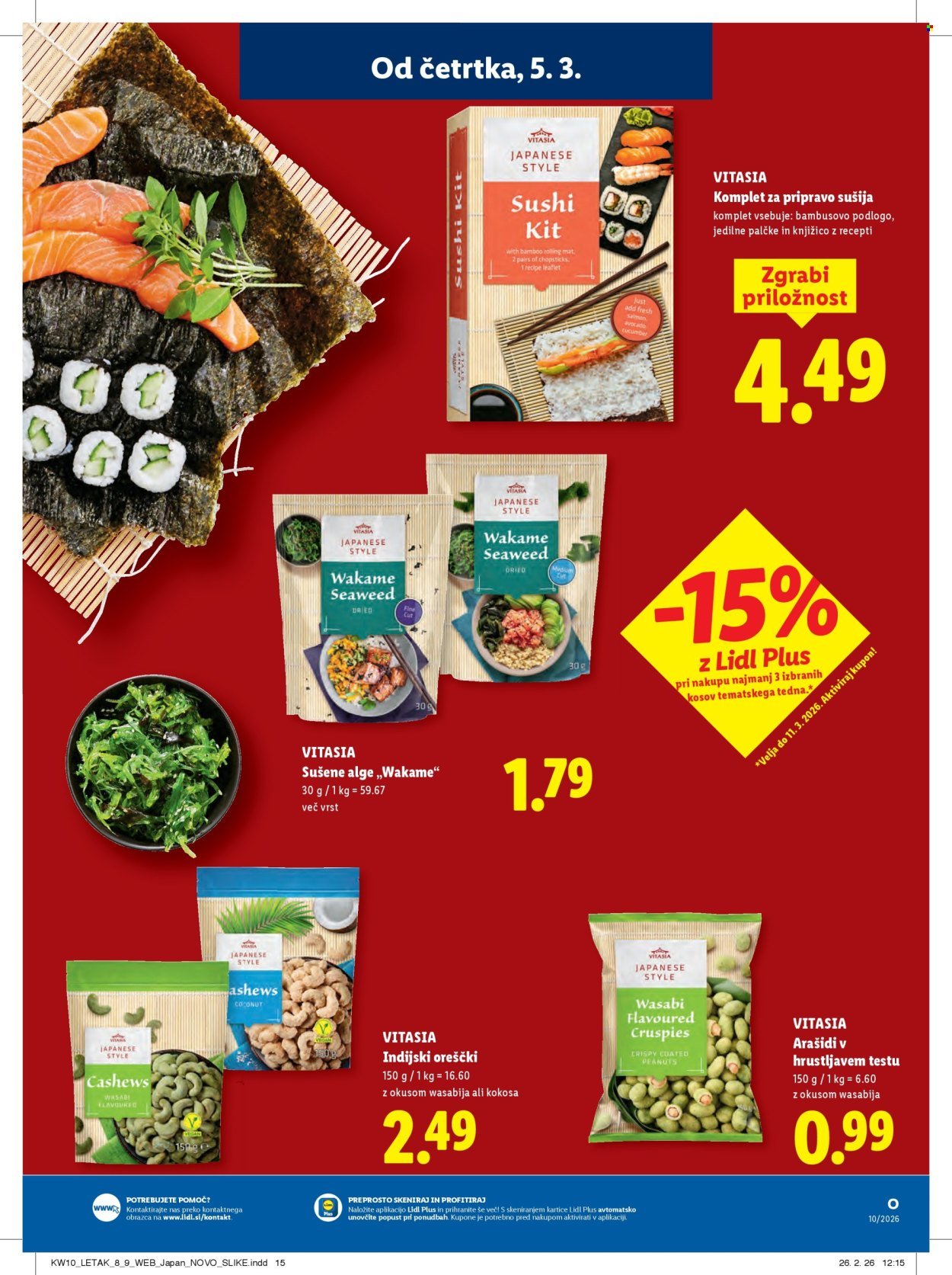 LIDL katalog - Od četrtka, 5. 3. 2026 (2026-03-05 - 2026-03-11)