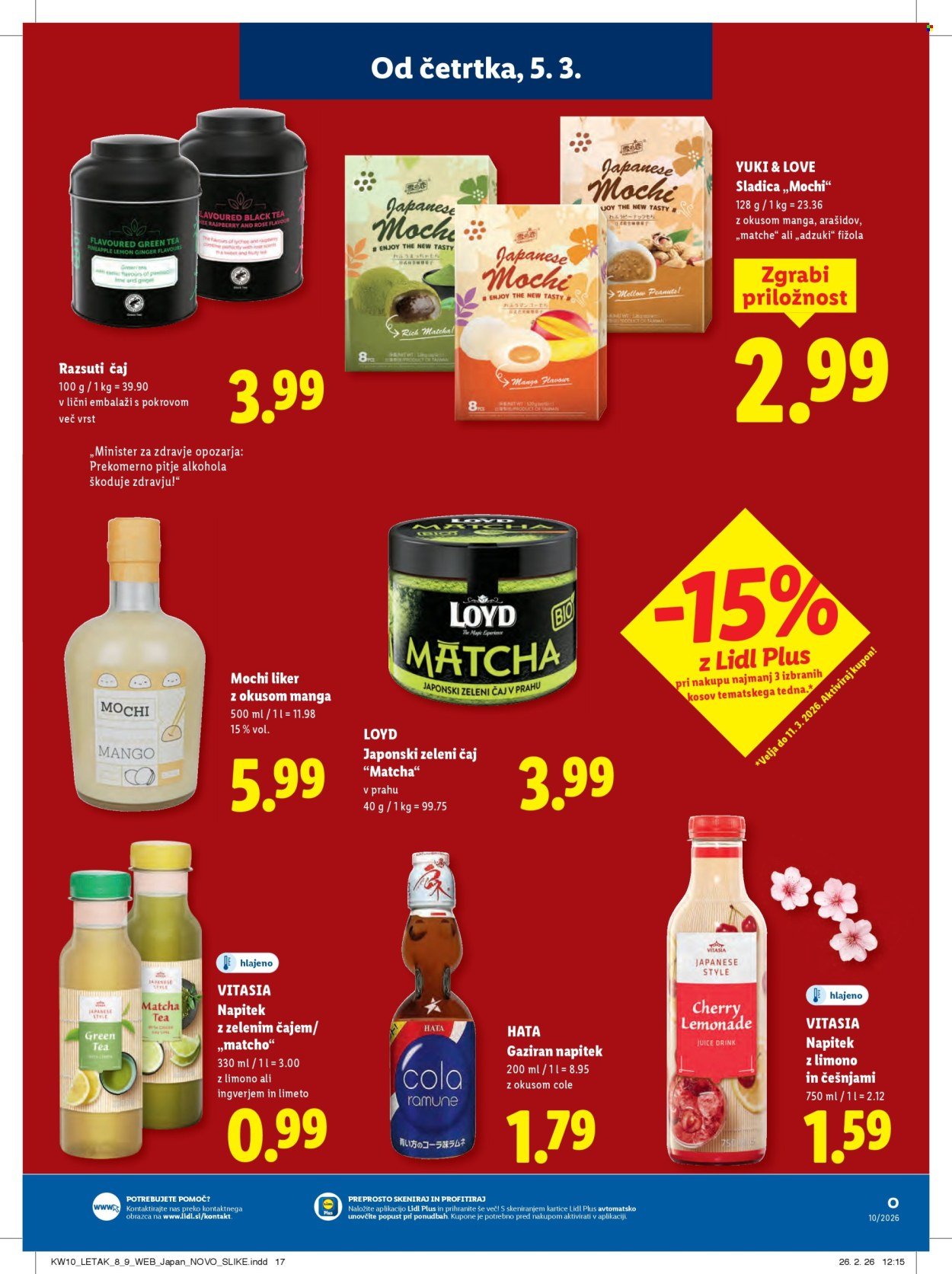 LIDL katalog - Od četrtka, 5. 3. 2026 (2026-03-05 - 2026-03-11)