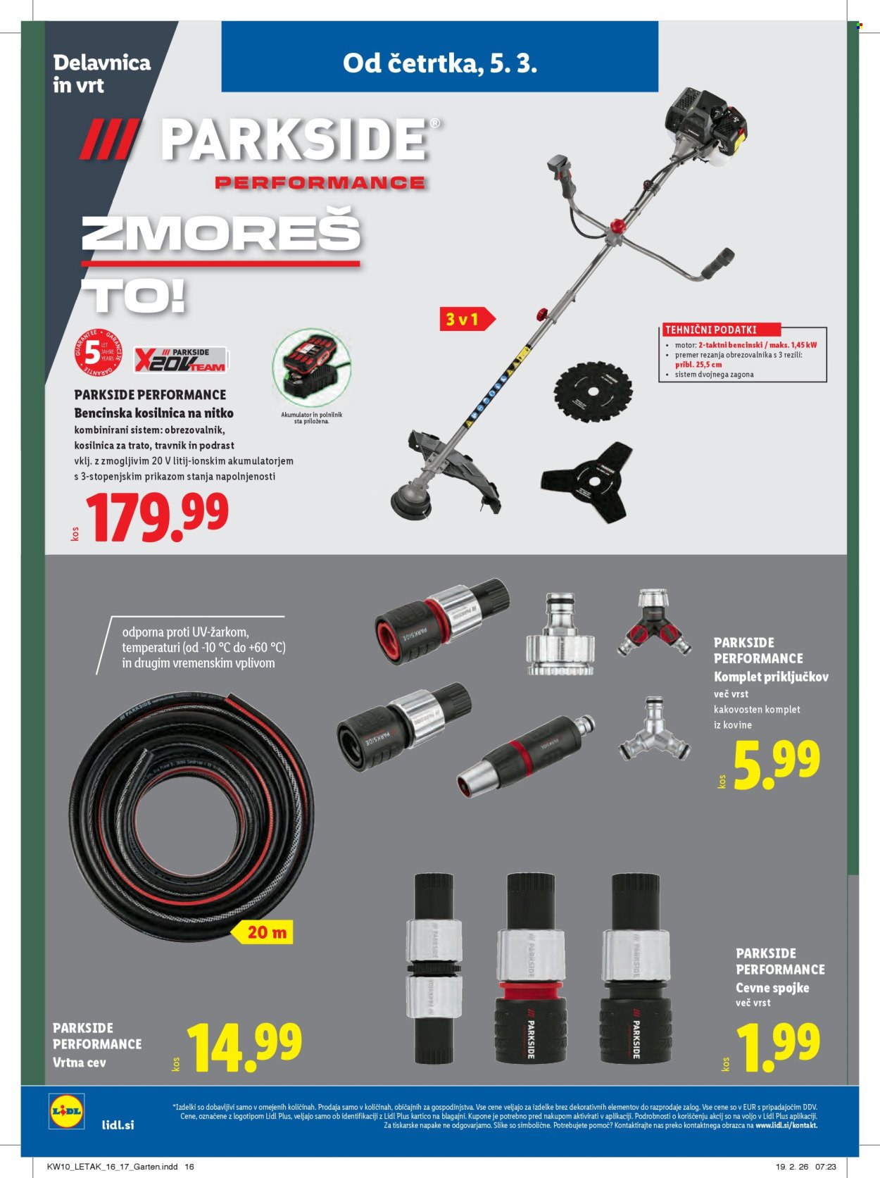 LIDL katalog - Od četrtka, 5. 3. 2026 (2026-03-05 - 2026-03-11)