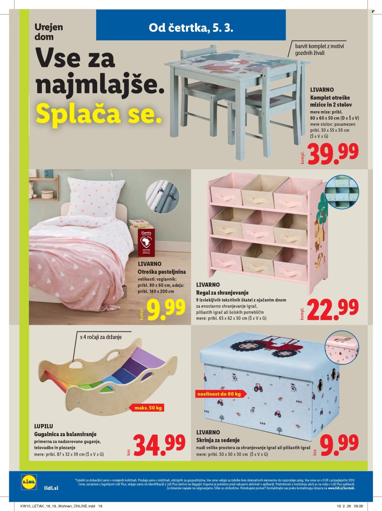 LIDL katalog - Od četrtka, 5. 3. 2026 (2026-03-05 - 2026-03-11)