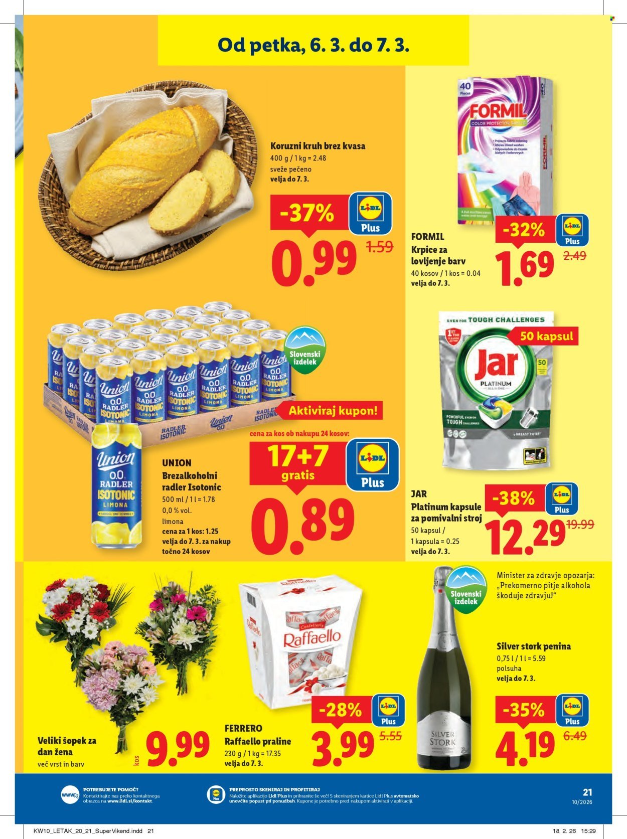 LIDL katalog - Od četrtka, 5. 3. 2026 (2026-03-05 - 2026-03-11)