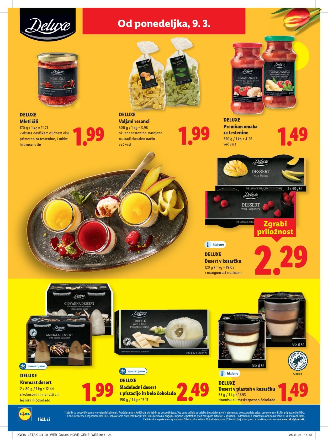 LIDL katalog - Od četrtka, 5. 3. 2026 (2026-03-05 - 2026-03-11)