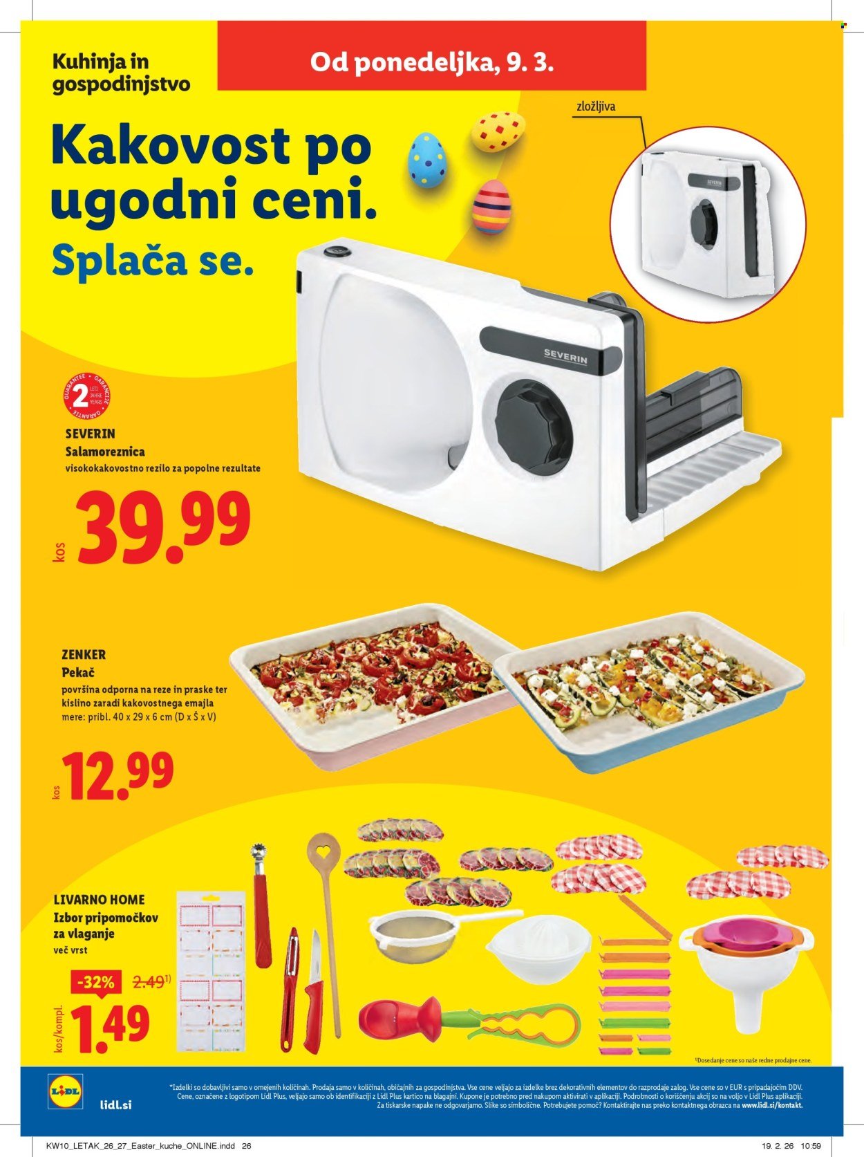 LIDL katalog - Od četrtka, 5. 3. 2026 (2026-03-05 - 2026-03-11)