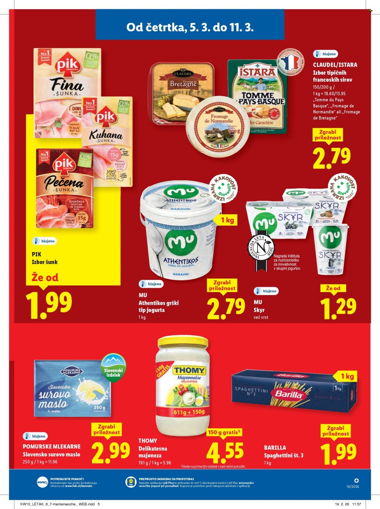 LIDL katalog - Od četrtka, 5. 3. 2026 (2026-03-05 - 2026-03-11)