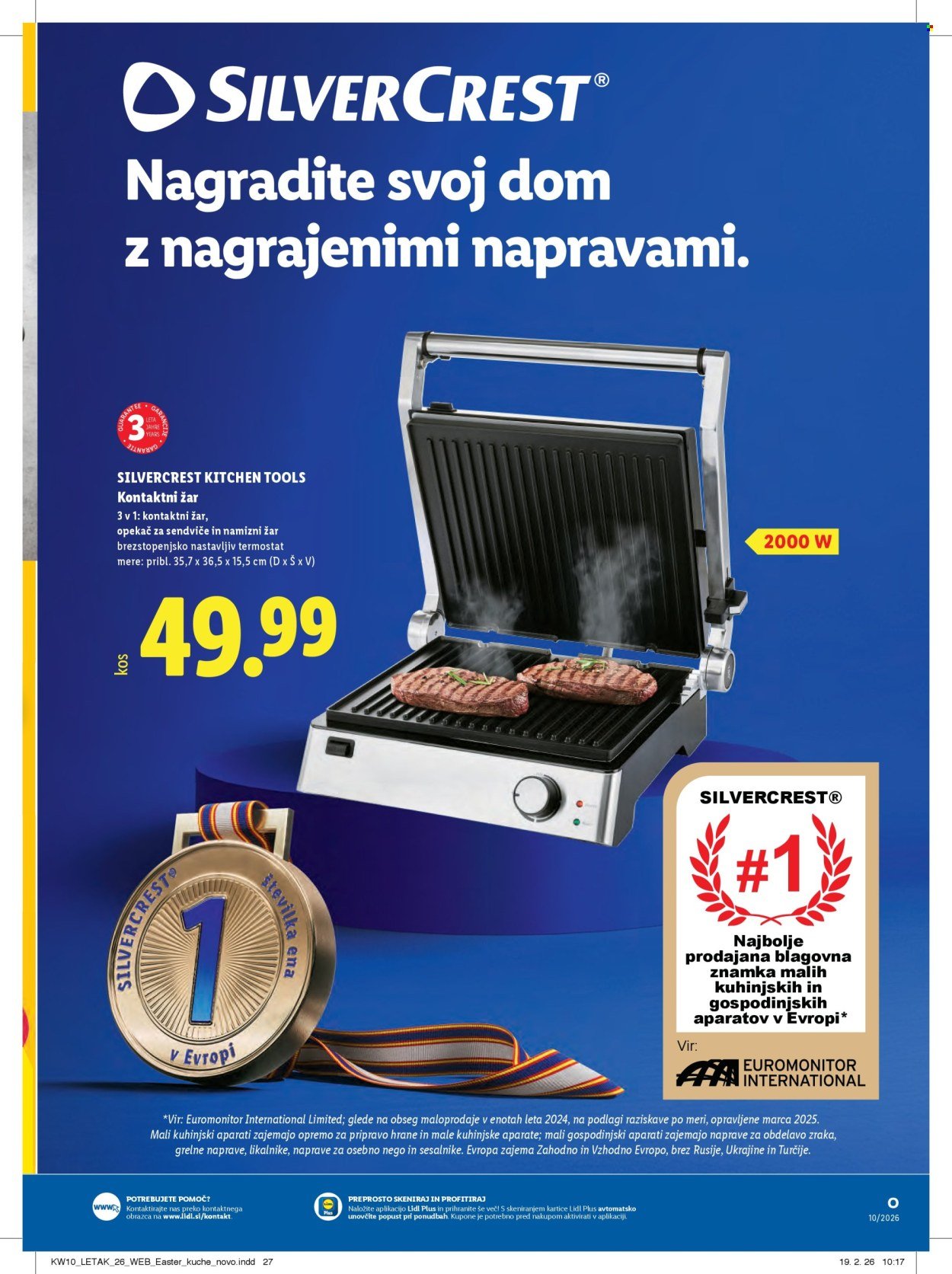 LIDL katalog - Od četrtka, 5. 3. 2026 (2026-03-05 - 2026-03-11)