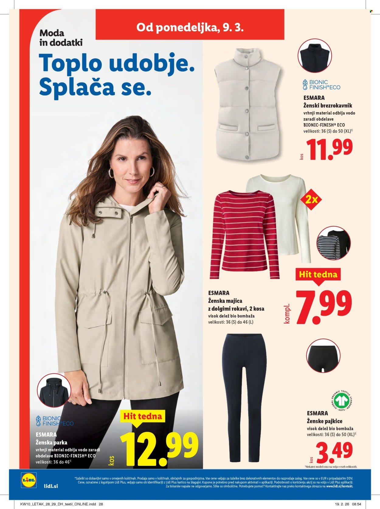 LIDL katalog - Od četrtka, 5. 3. 2026 (2026-03-05 - 2026-03-11)