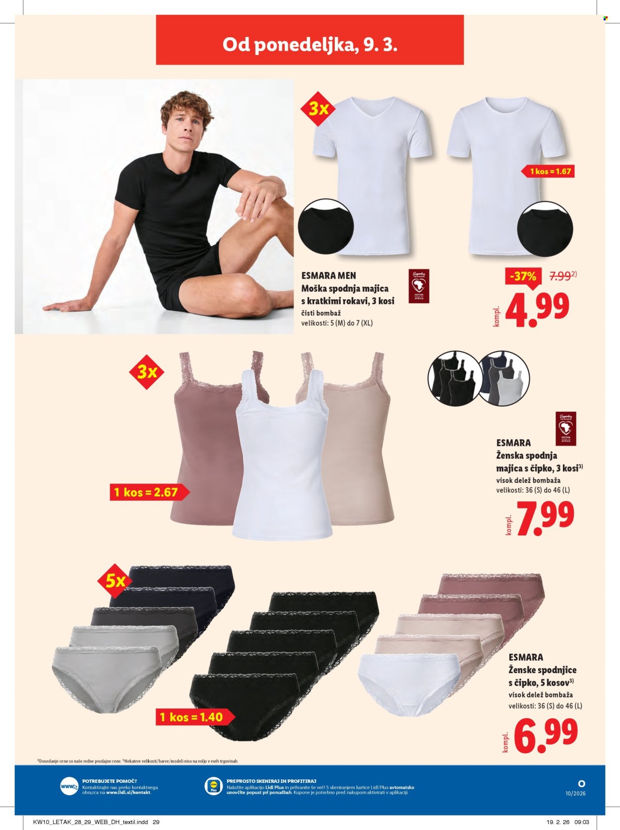 LIDL katalog - Od četrtka, 5. 3. 2026 (2026-03-05 - 2026-03-11)