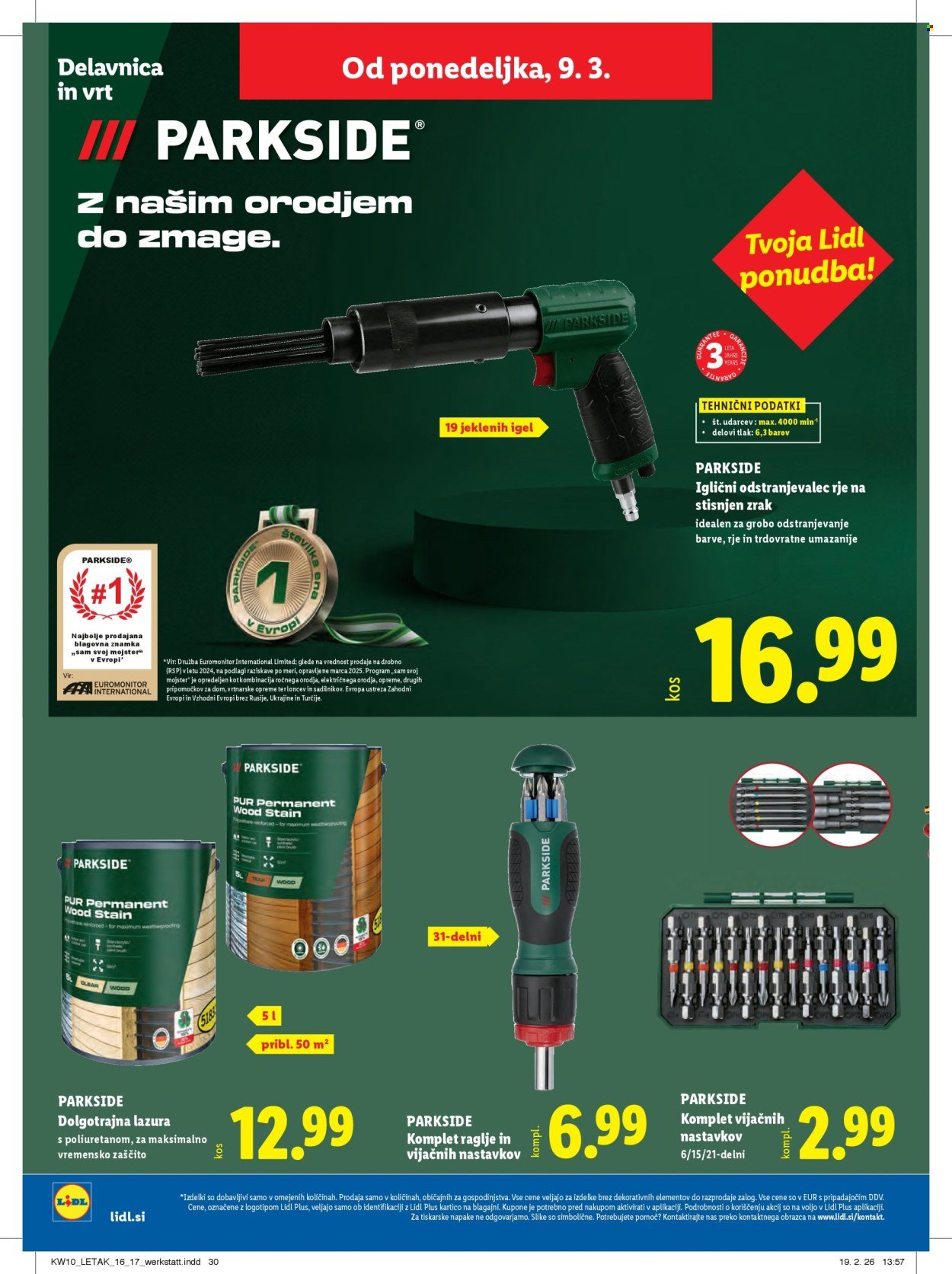 LIDL katalog - Od četrtka, 5. 3. 2026 (2026-03-05 - 2026-03-11)