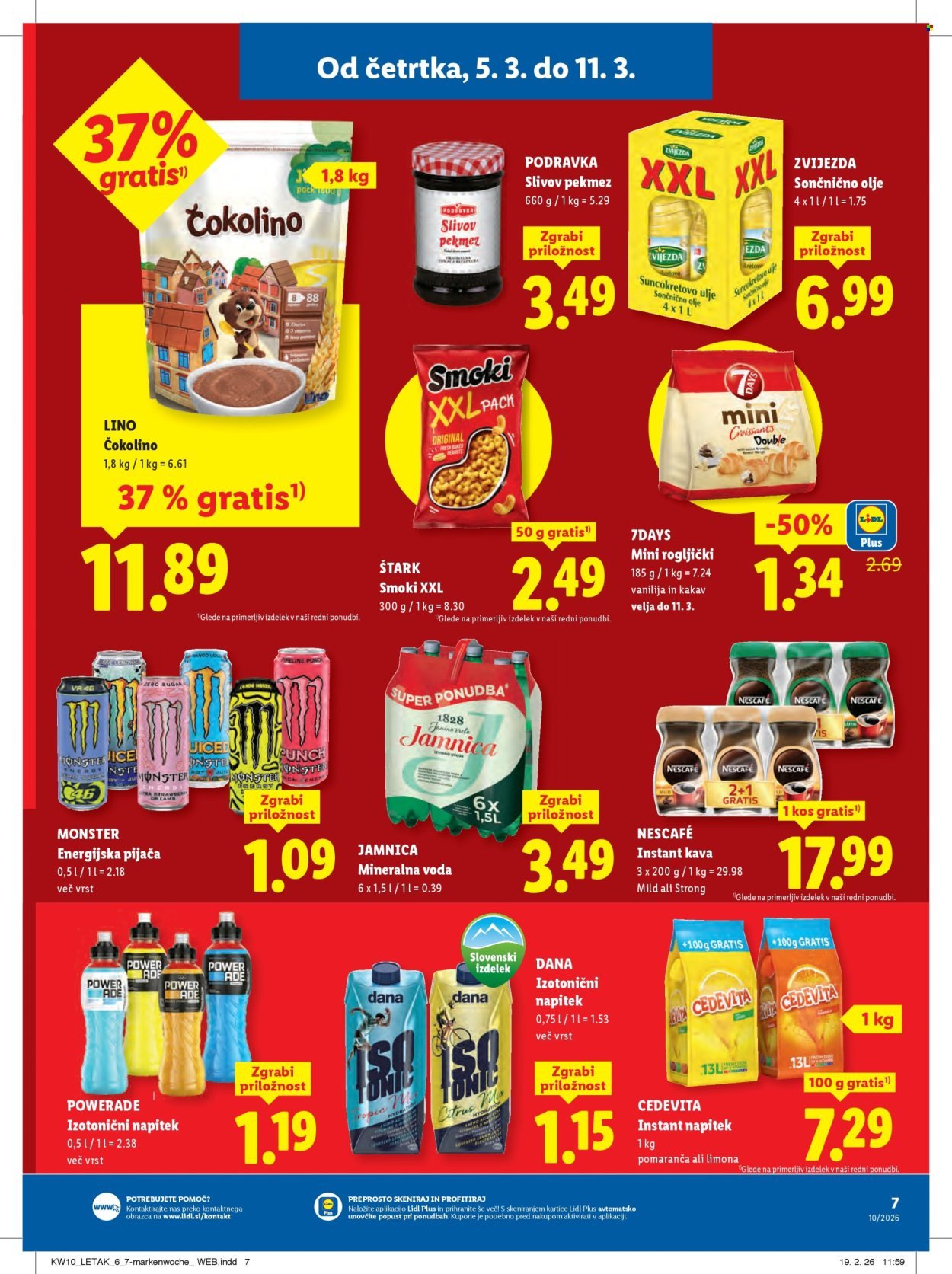 LIDL katalog - Od četrtka, 5. 3. 2026 (2026-03-05 - 2026-03-11)