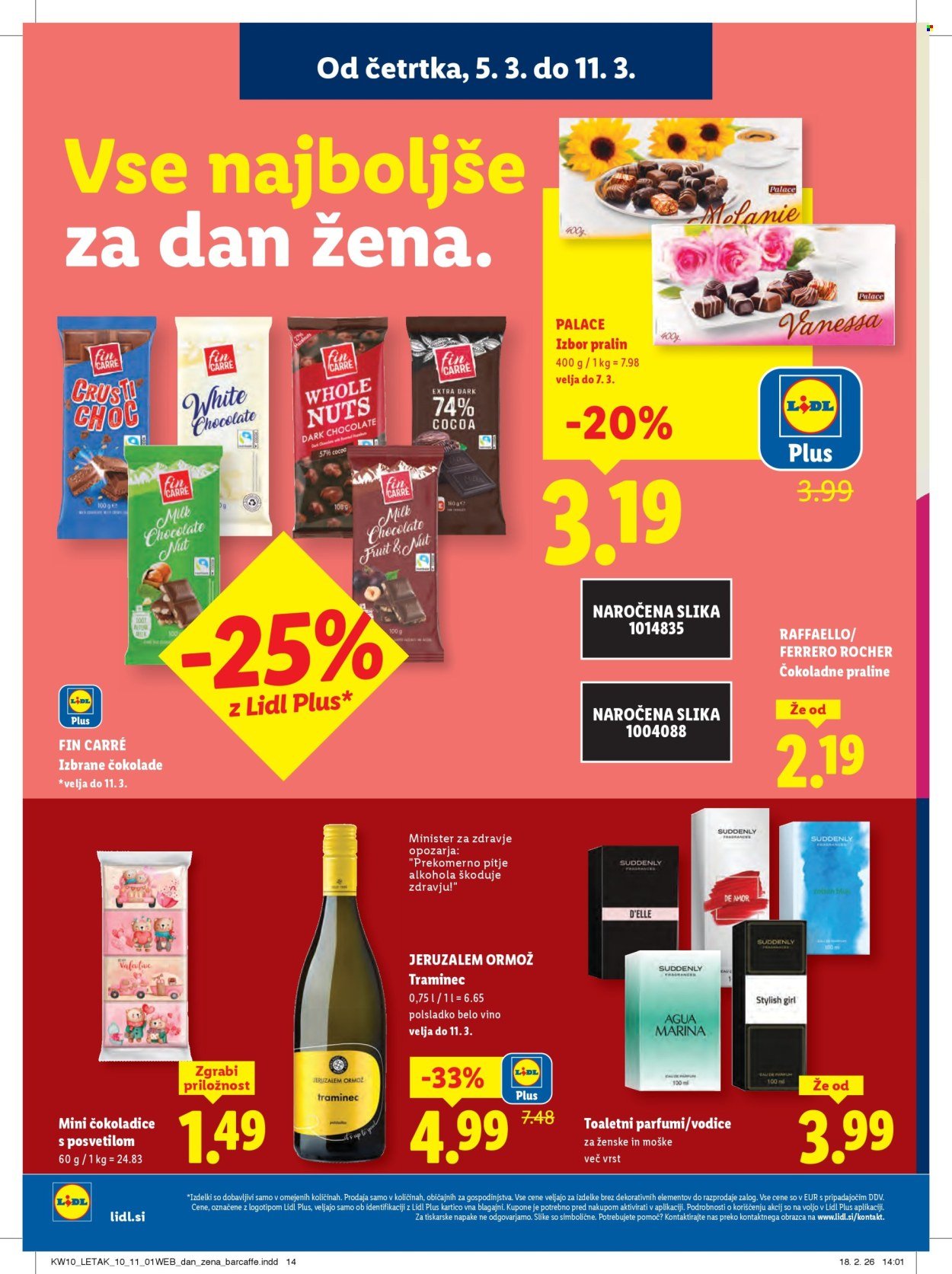 LIDL katalog - Od četrtka, 5. 3. 2026 (2026-03-05 - 2026-03-11)