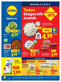 LIDL katalog - Od četrtka, 5. 3. 2026 (2026-03-05 - 2026-03-11)