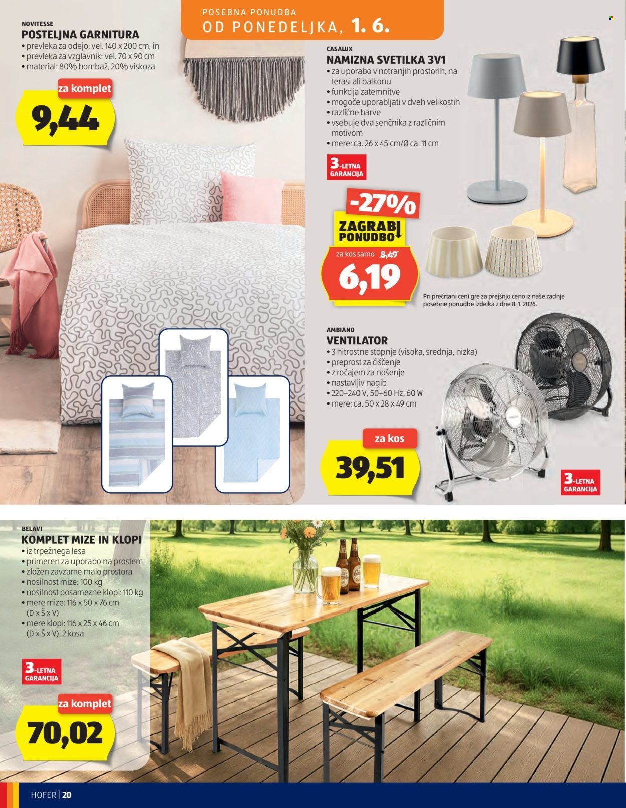 HOFER katalog - Od srede, 27. 5. 2026