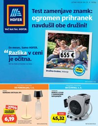 HOFER katalog - Od srede, 27. 5. 2026