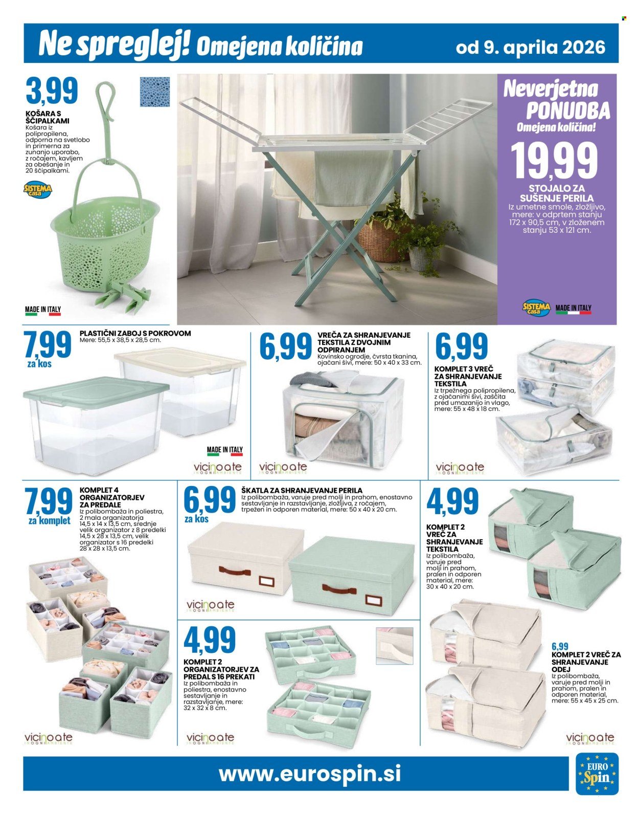 EUROSPIN katalog - Velikani prihranka (2026-04-09 - 2026-04-15)