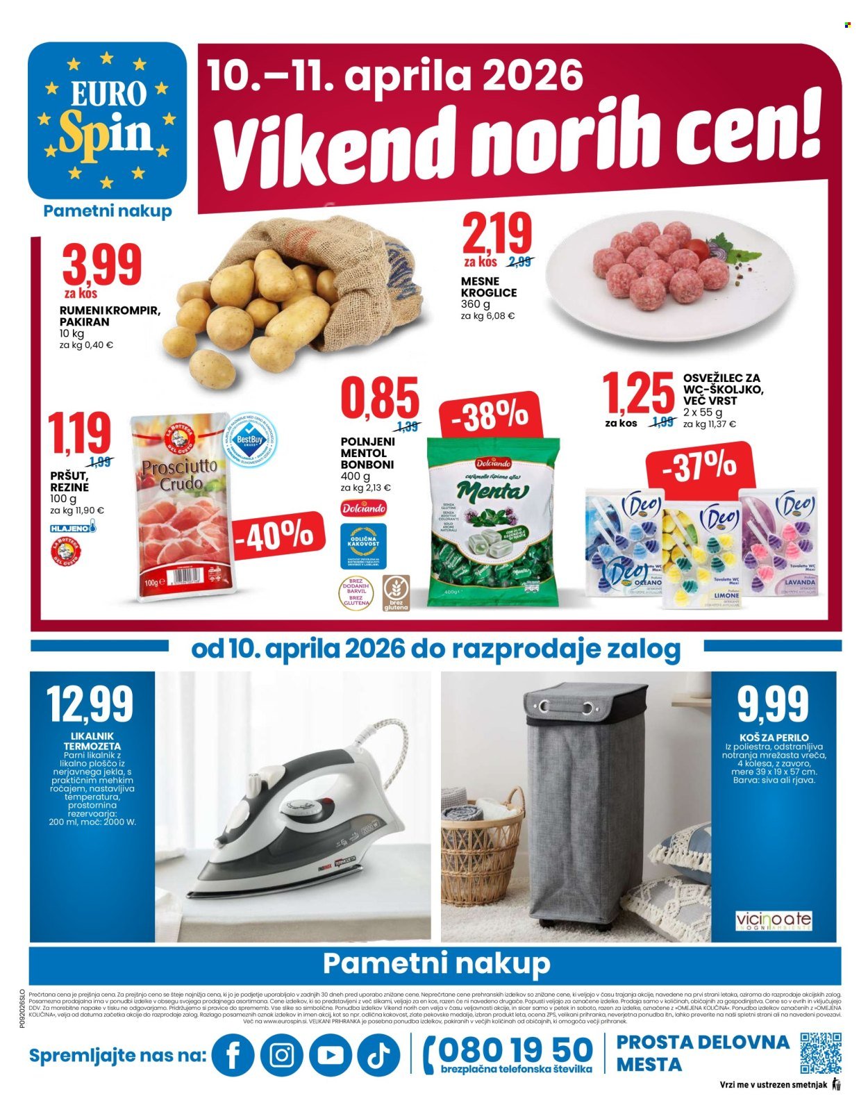 EUROSPIN katalog - Velikani prihranka (2026-04-09 - 2026-04-15)