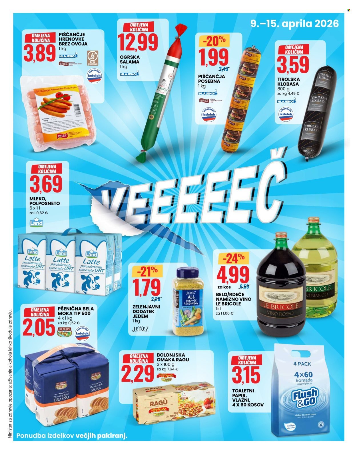 EUROSPIN katalog - Velikani prihranka (2026-04-09 - 2026-04-15)