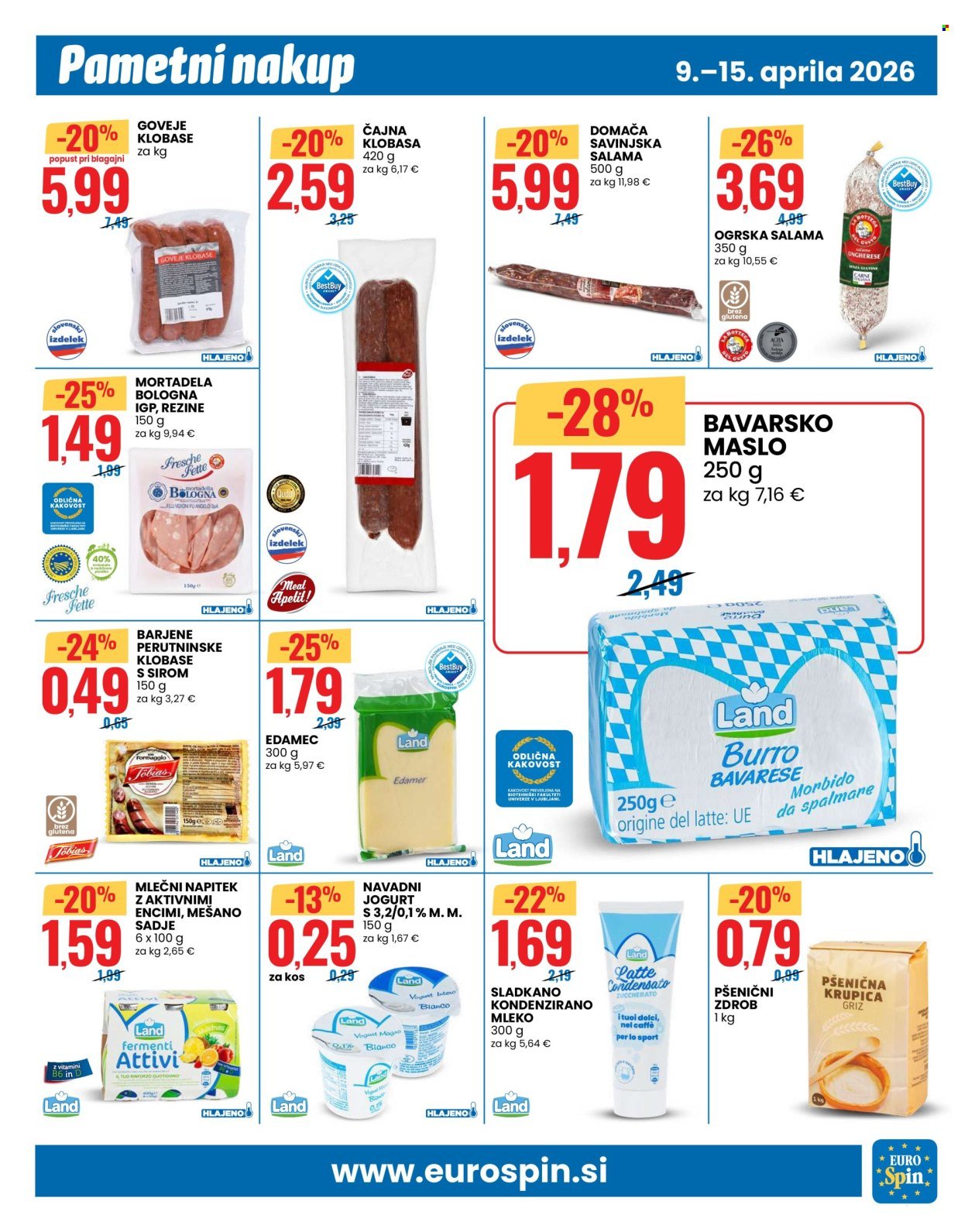 EUROSPIN katalog - Velikani prihranka (2026-04-09 - 2026-04-15)