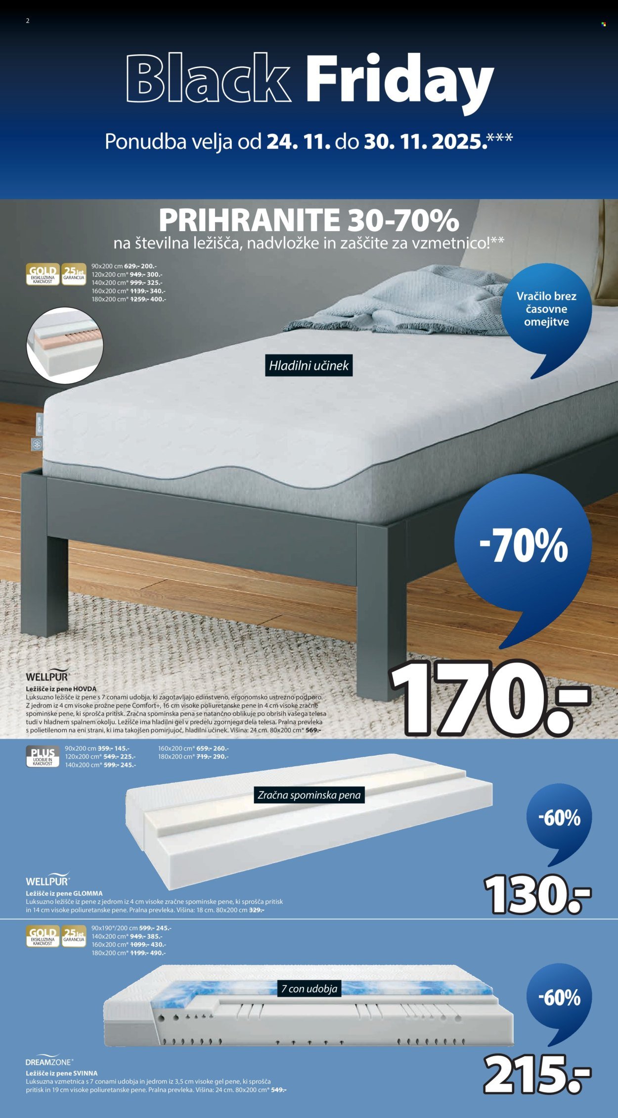 JYSK katalog - Od ponedeljek, 24. 11. 2025 (2025-11-24 - 2025-11-30)