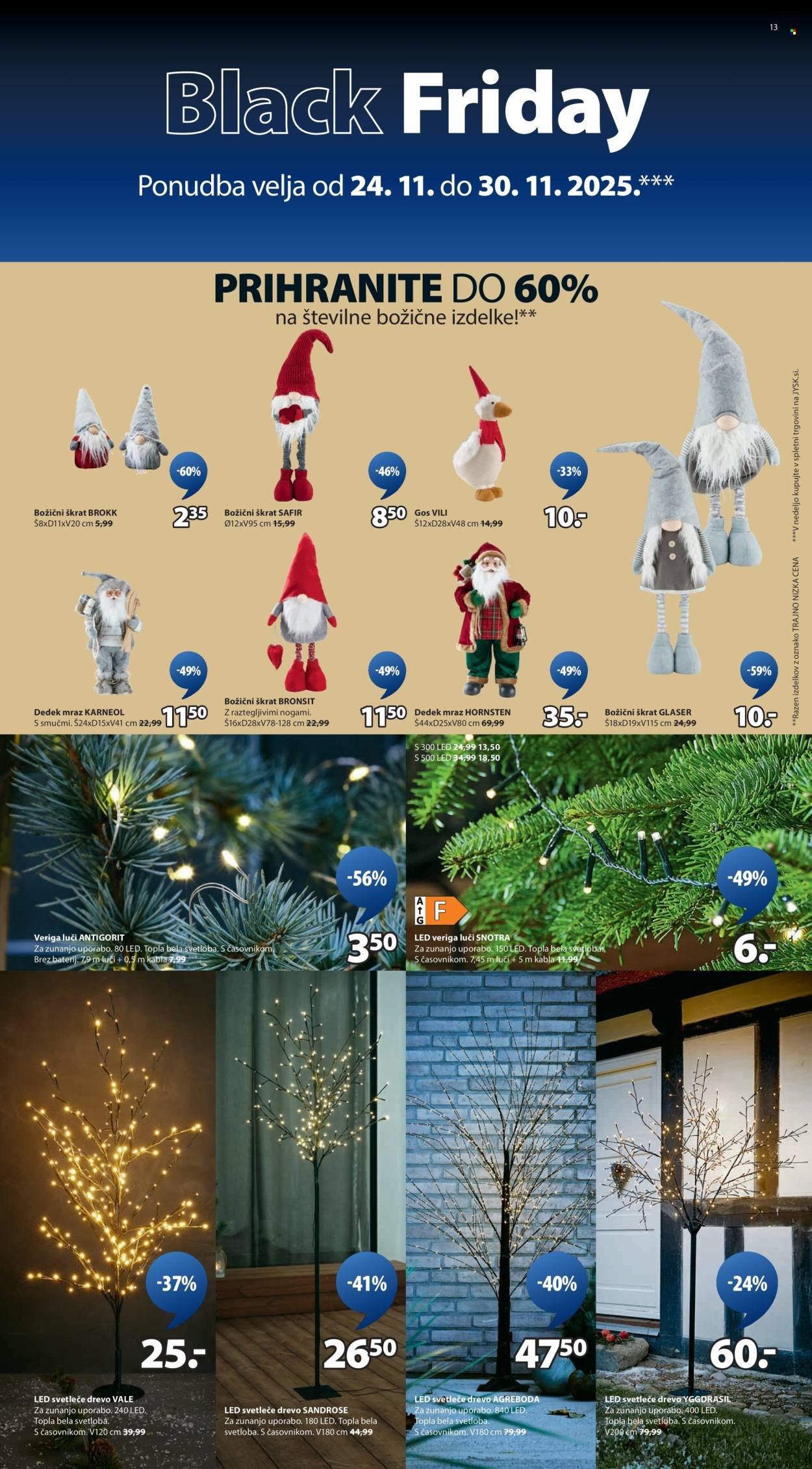 JYSK katalog - Od ponedeljek, 24. 11. 2025 (2025-11-24 - 2025-11-30)