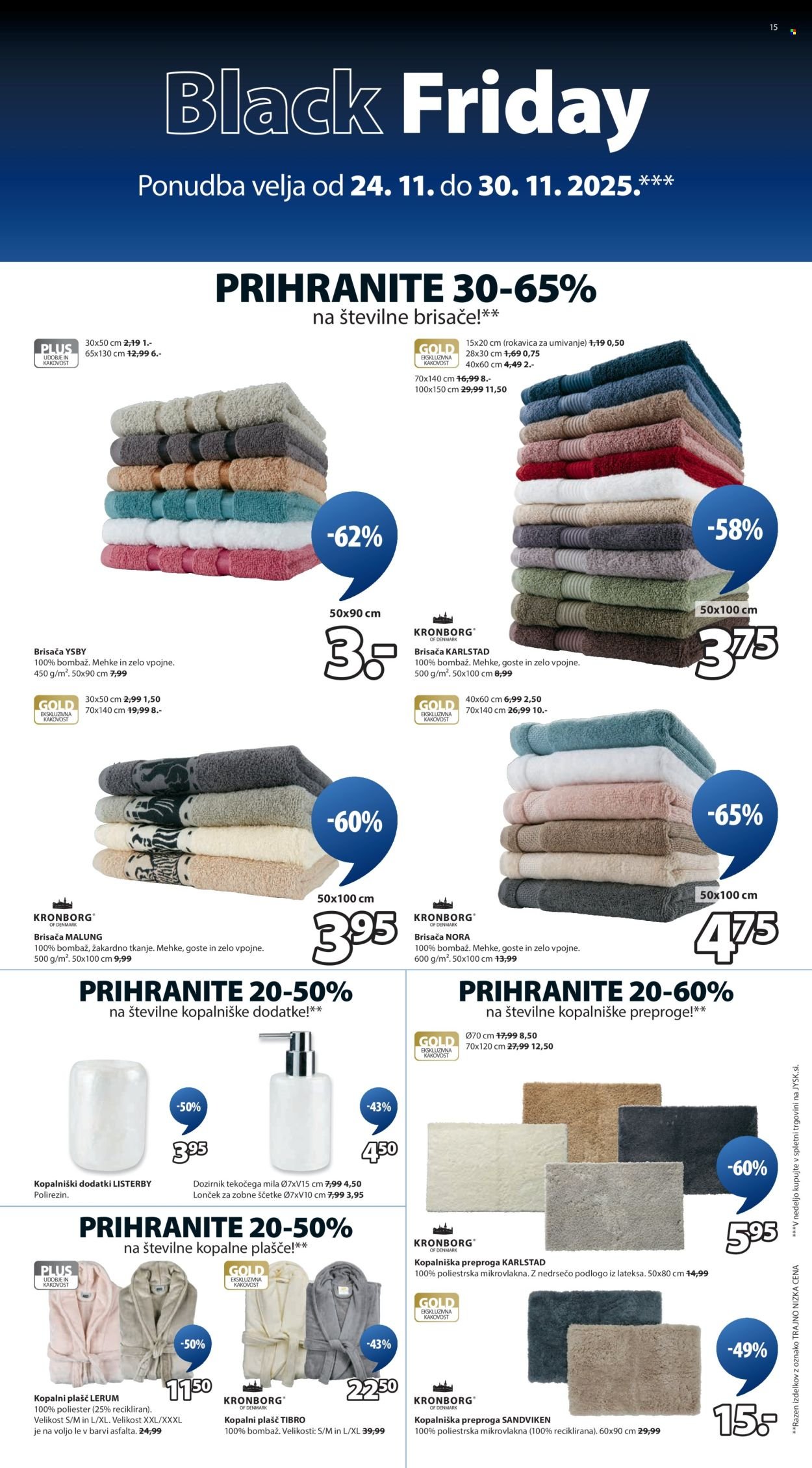 JYSK katalog - Od ponedeljek, 24. 11. 2025 (2025-11-24 - 2025-11-30)