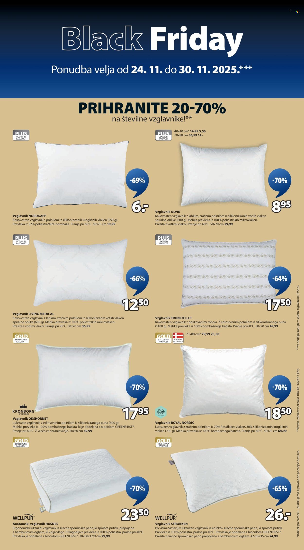 JYSK katalog - Od ponedeljek, 24. 11. 2025 (2025-11-24 - 2025-11-30)