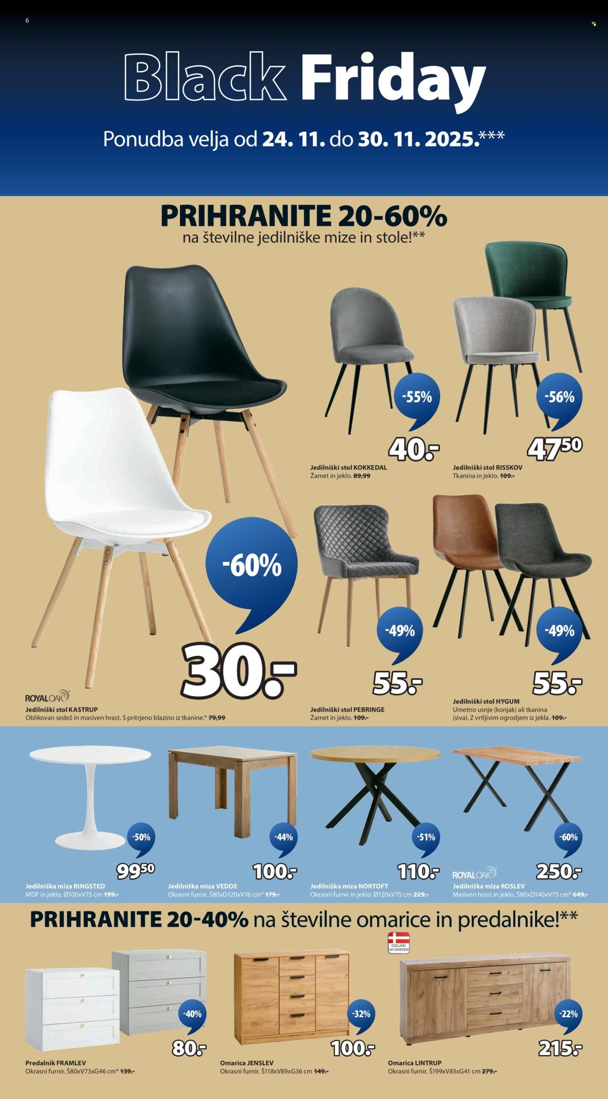 JYSK katalog - Od ponedeljek, 24. 11. 2025 (2025-11-24 - 2025-11-30)