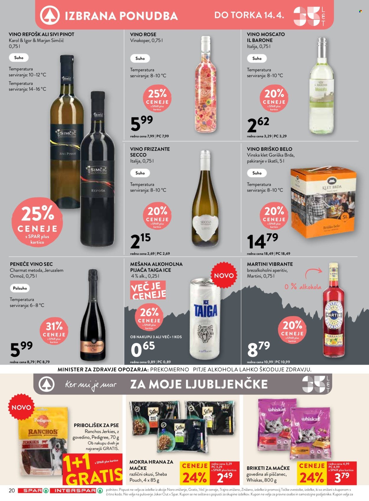 SPAR katalog - Od srede, 8. 4. 2026 (2026-04-08 - 2026-04-21)