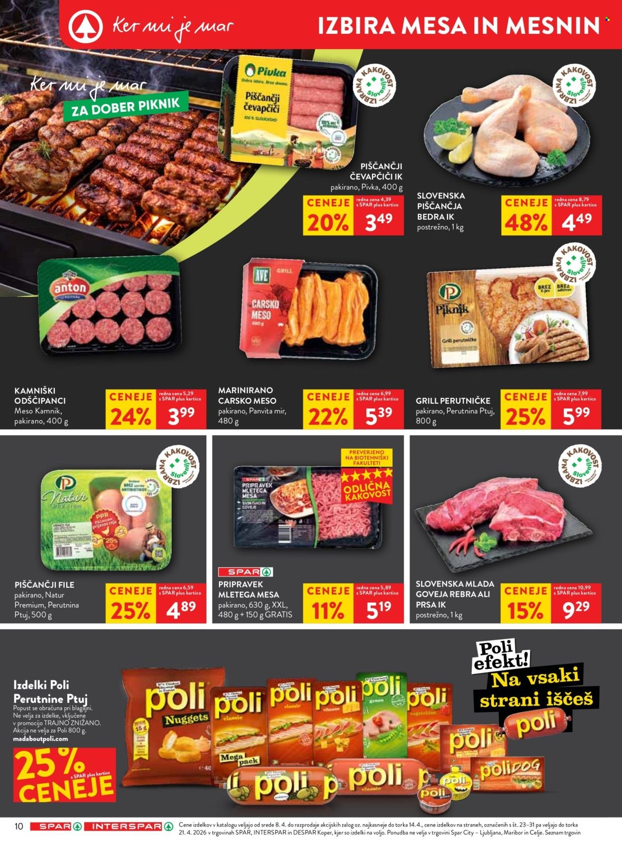 SPAR katalog - Od srede, 8. 4. 2026 (2026-04-08 - 2026-04-21)