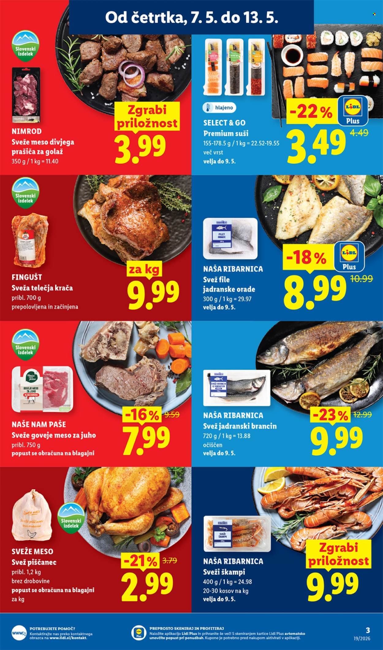 LIDL katalog - Od četrtka, 7. 5. 2026 (2026-05-07 - 2026-05-13)