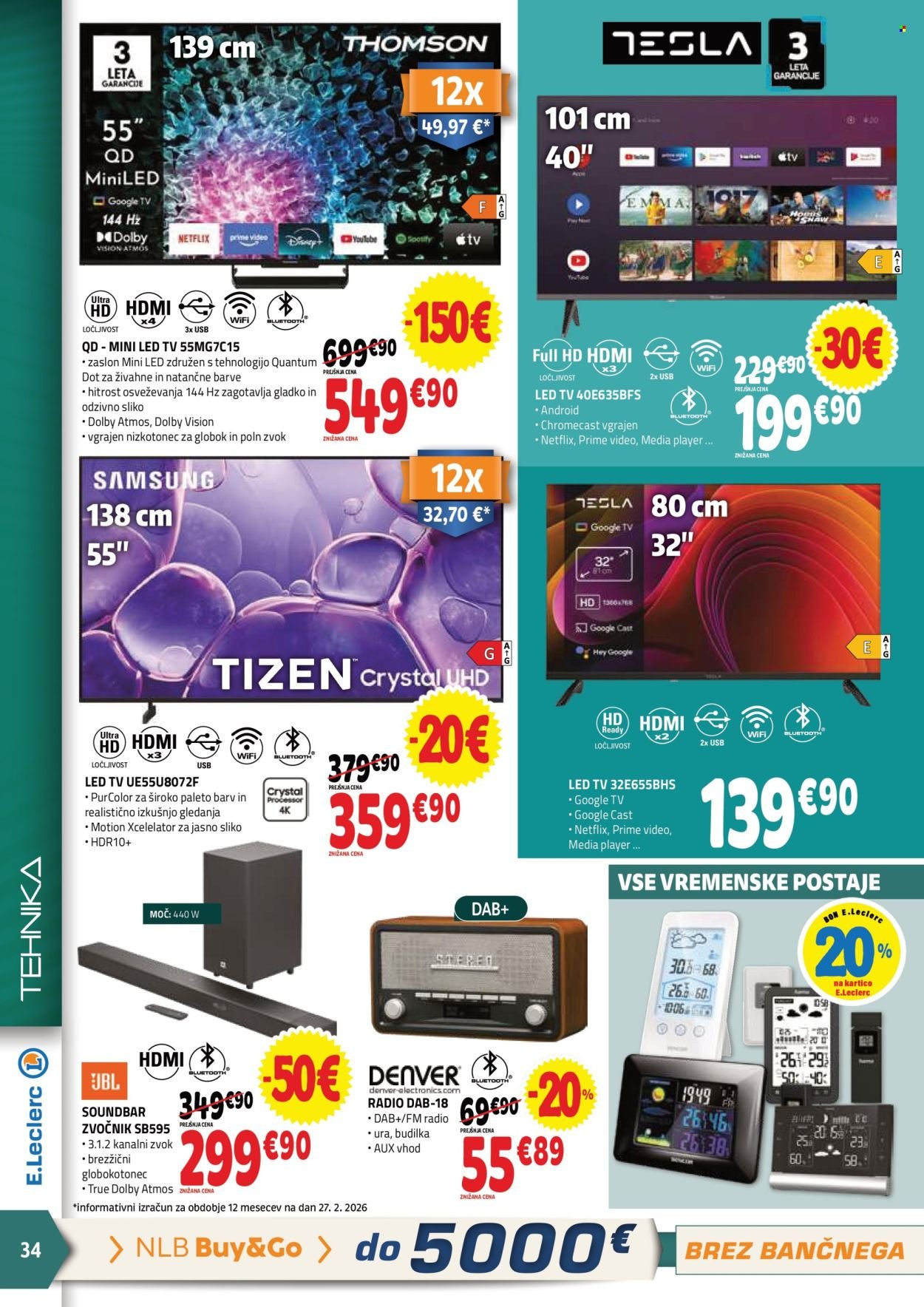 E.LECLERC katalog - Katalog Tehnika (2026-03-11 - 2026-03-21)