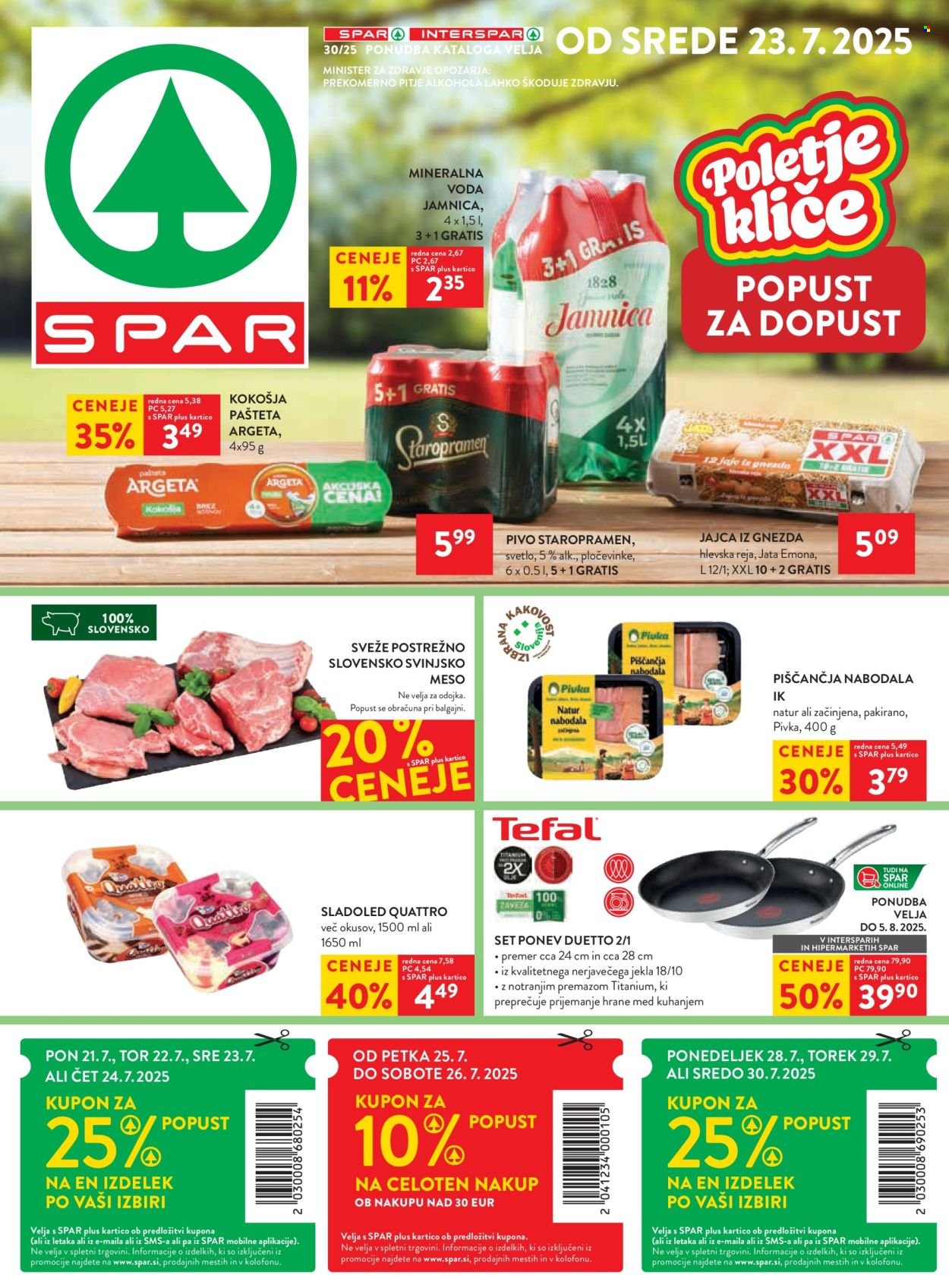 SPAR katalog - Od srede, 23. 7. 2025 (2025-07-23 - 2025-08-05)