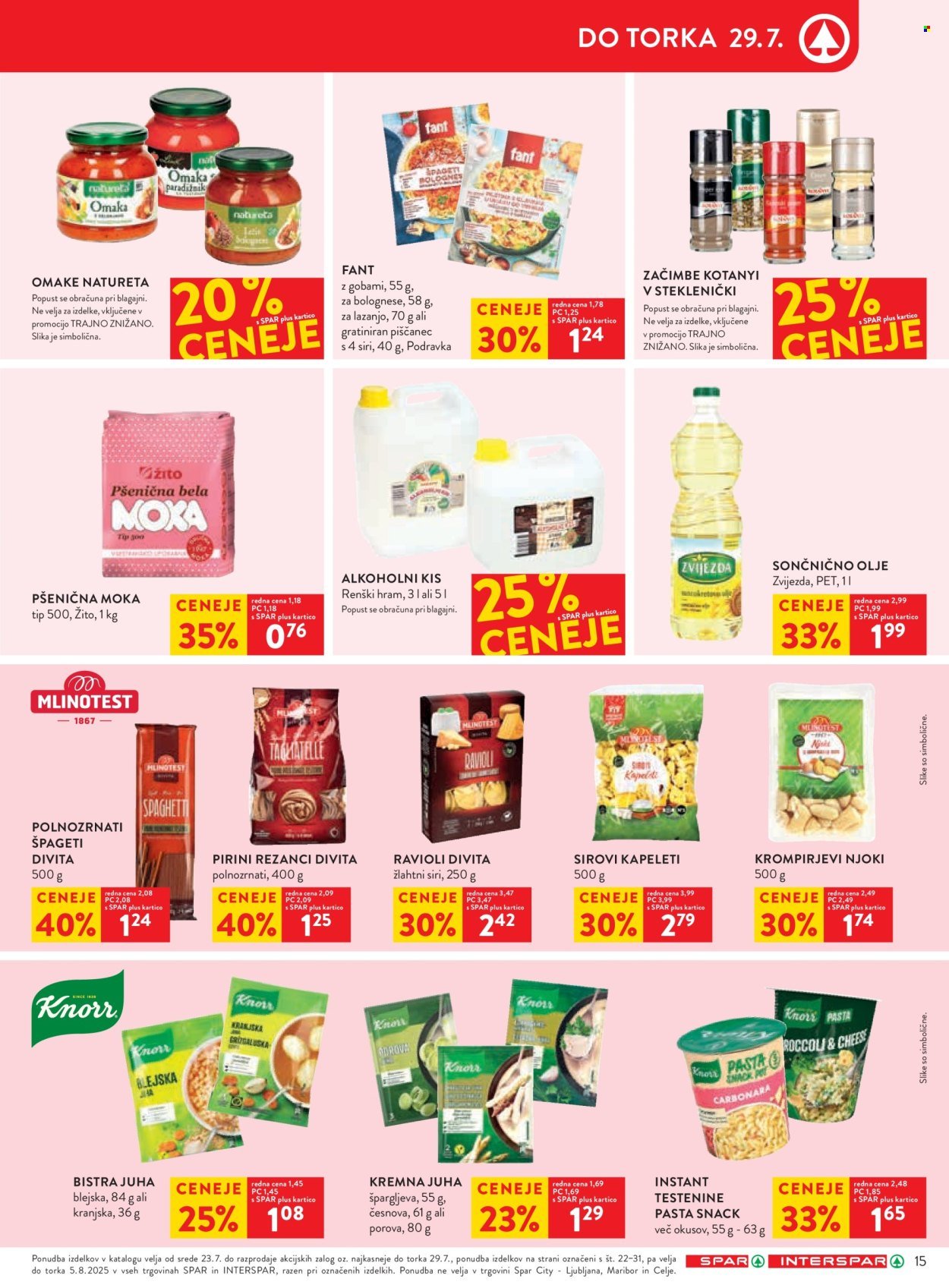 SPAR katalog - Od srede, 23. 7. 2025 (2025-07-23 - 2025-08-05)