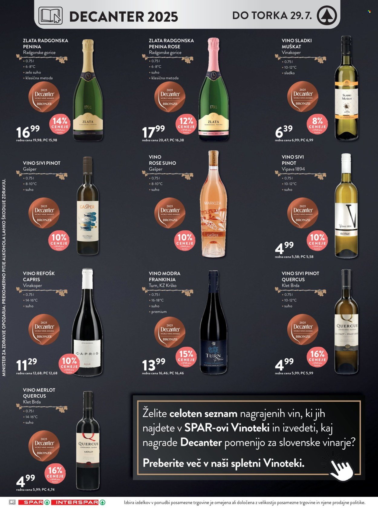 SPAR katalog - Od srede, 23. 7. 2025 (2025-07-23 - 2025-08-05)
