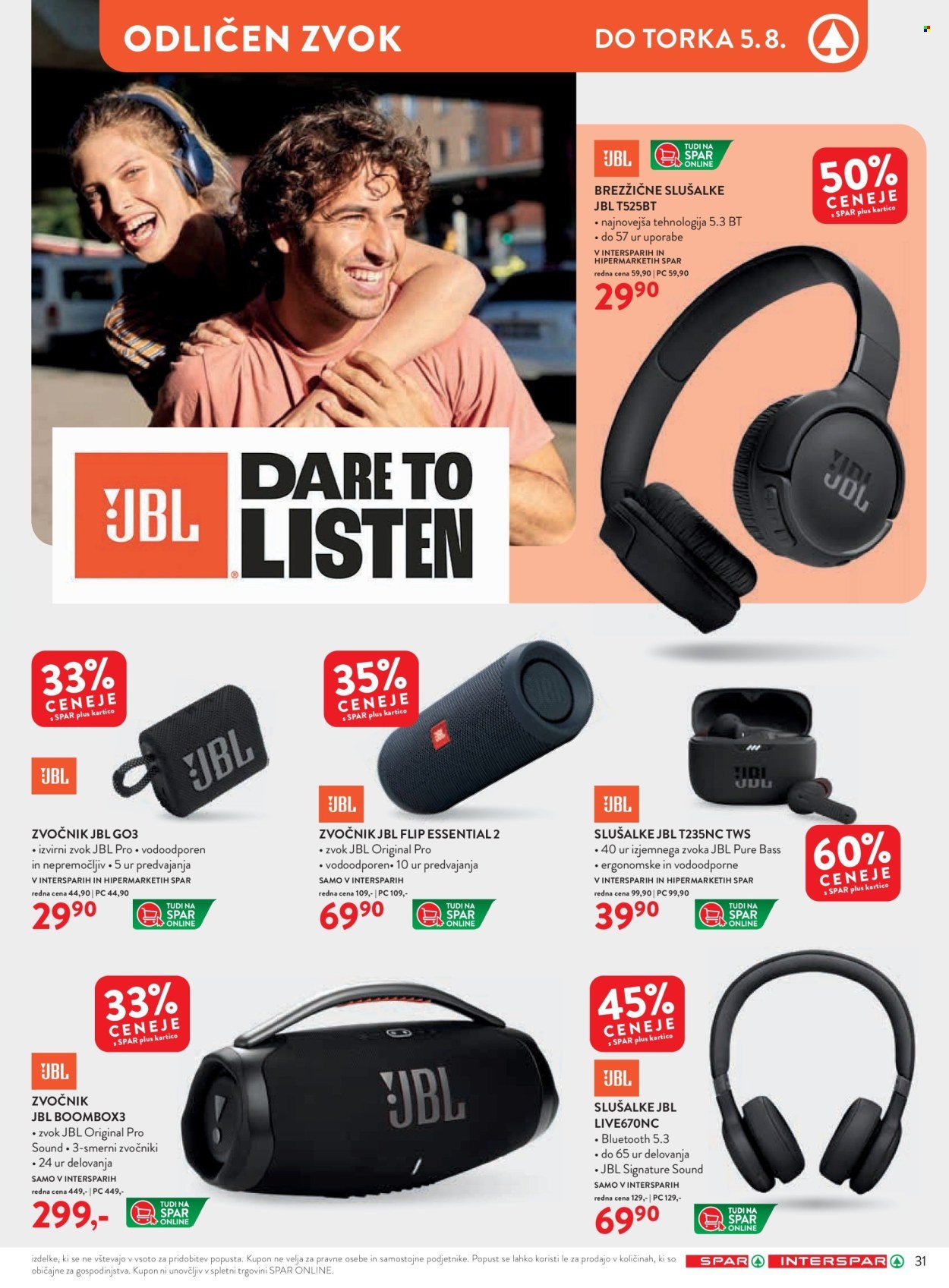 SPAR katalog - Od srede, 23. 7. 2025 (2025-07-23 - 2025-08-05)