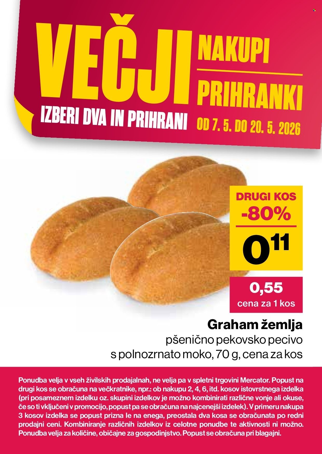 MERCATOR katalog - Katalog Veliki nakupi, veliki prihranki (2026-05-07 - 2026-05-20)