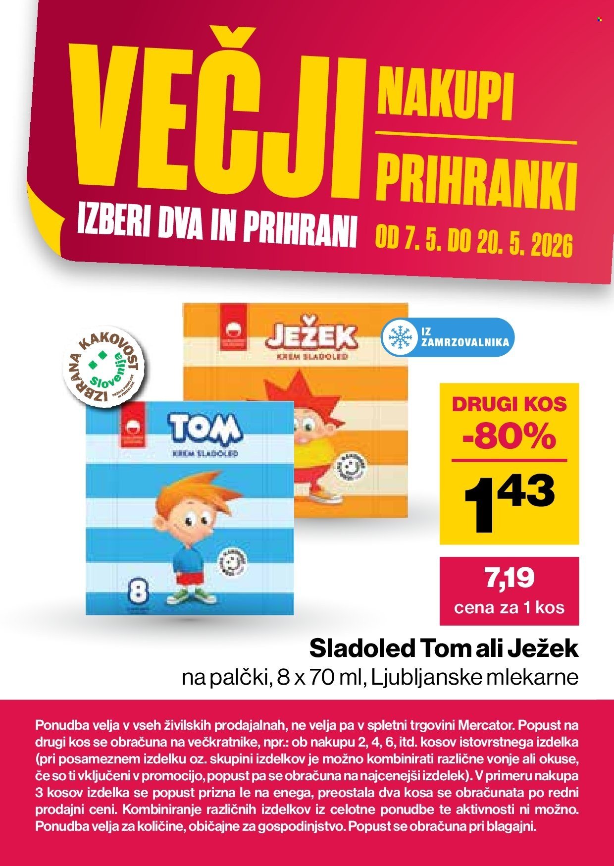 MERCATOR katalog - Katalog Veliki nakupi, veliki prihranki (2026-05-07 - 2026-05-20)