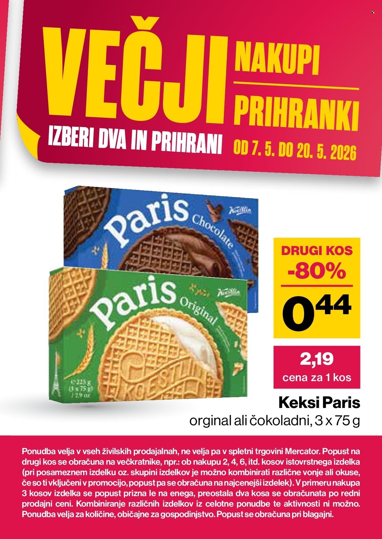 MERCATOR katalog - Katalog Veliki nakupi, veliki prihranki (2026-05-07 - 2026-05-20)