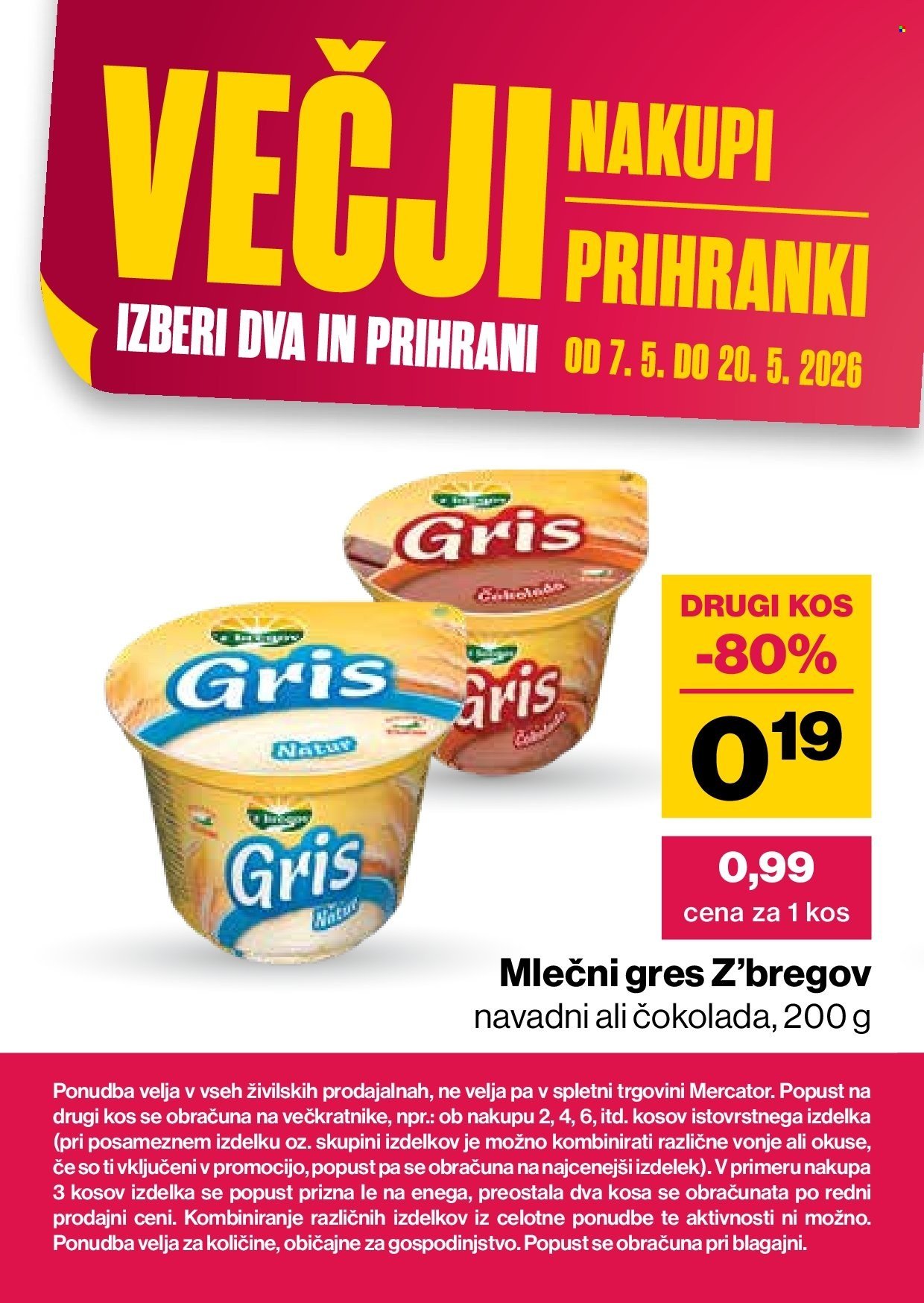 MERCATOR katalog - Katalog Veliki nakupi, veliki prihranki (2026-05-07 - 2026-05-20)