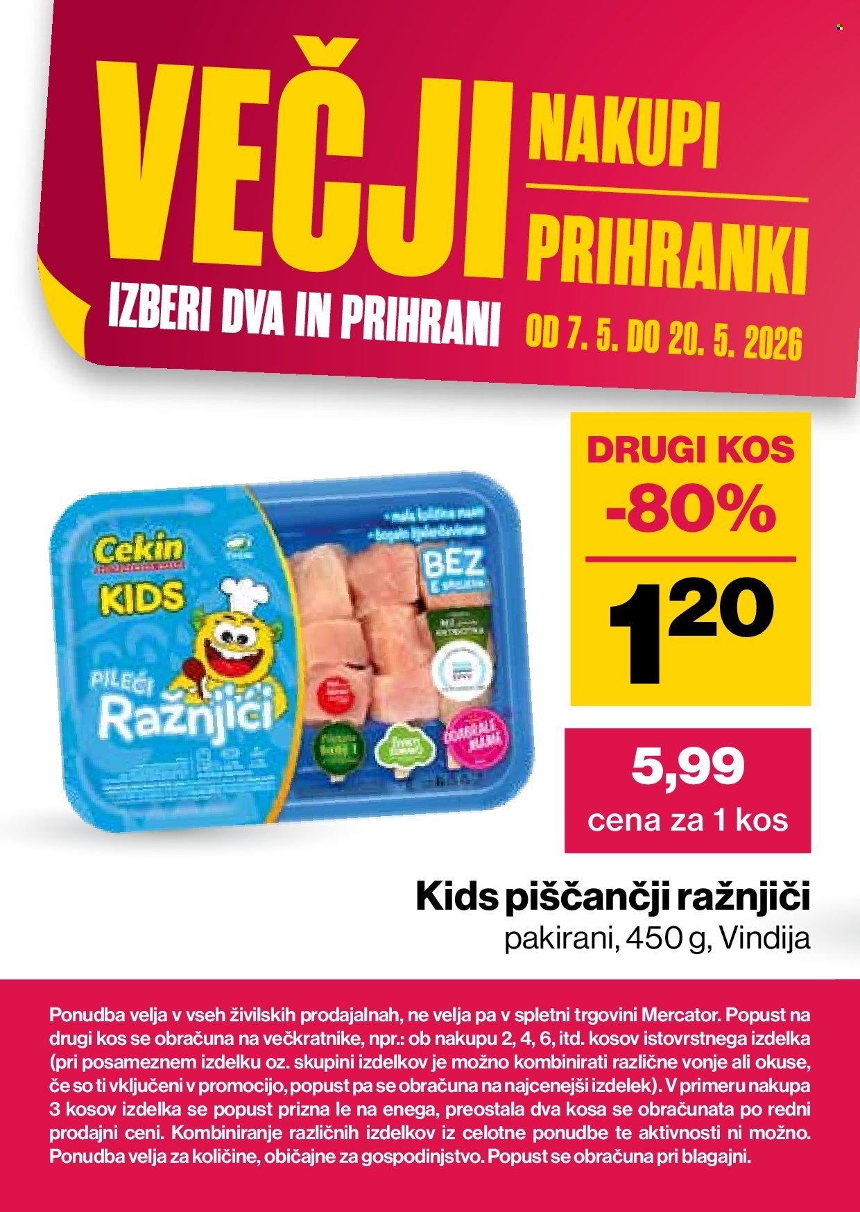 MERCATOR katalog - Katalog Veliki nakupi, veliki prihranki (2026-05-07 - 2026-05-20)
