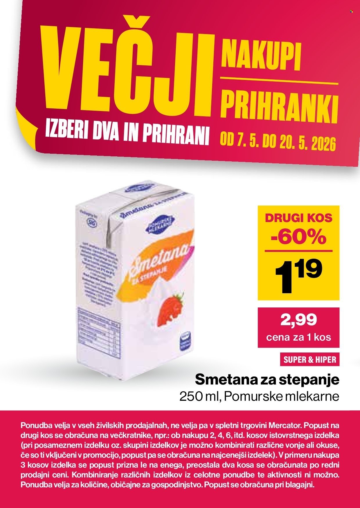 MERCATOR katalog - Katalog Veliki nakupi, veliki prihranki (2026-05-07 - 2026-05-20)